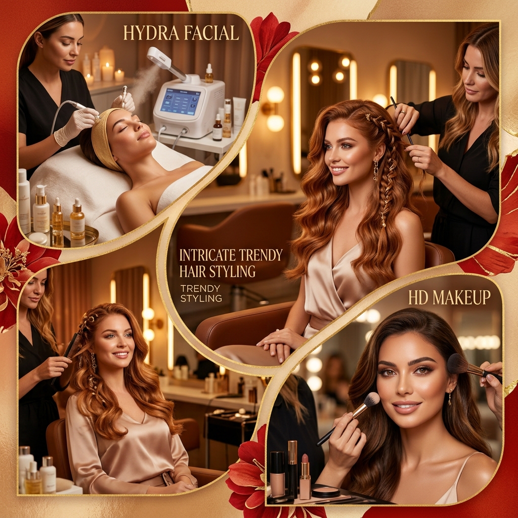 Beauty Salon Services and Styling